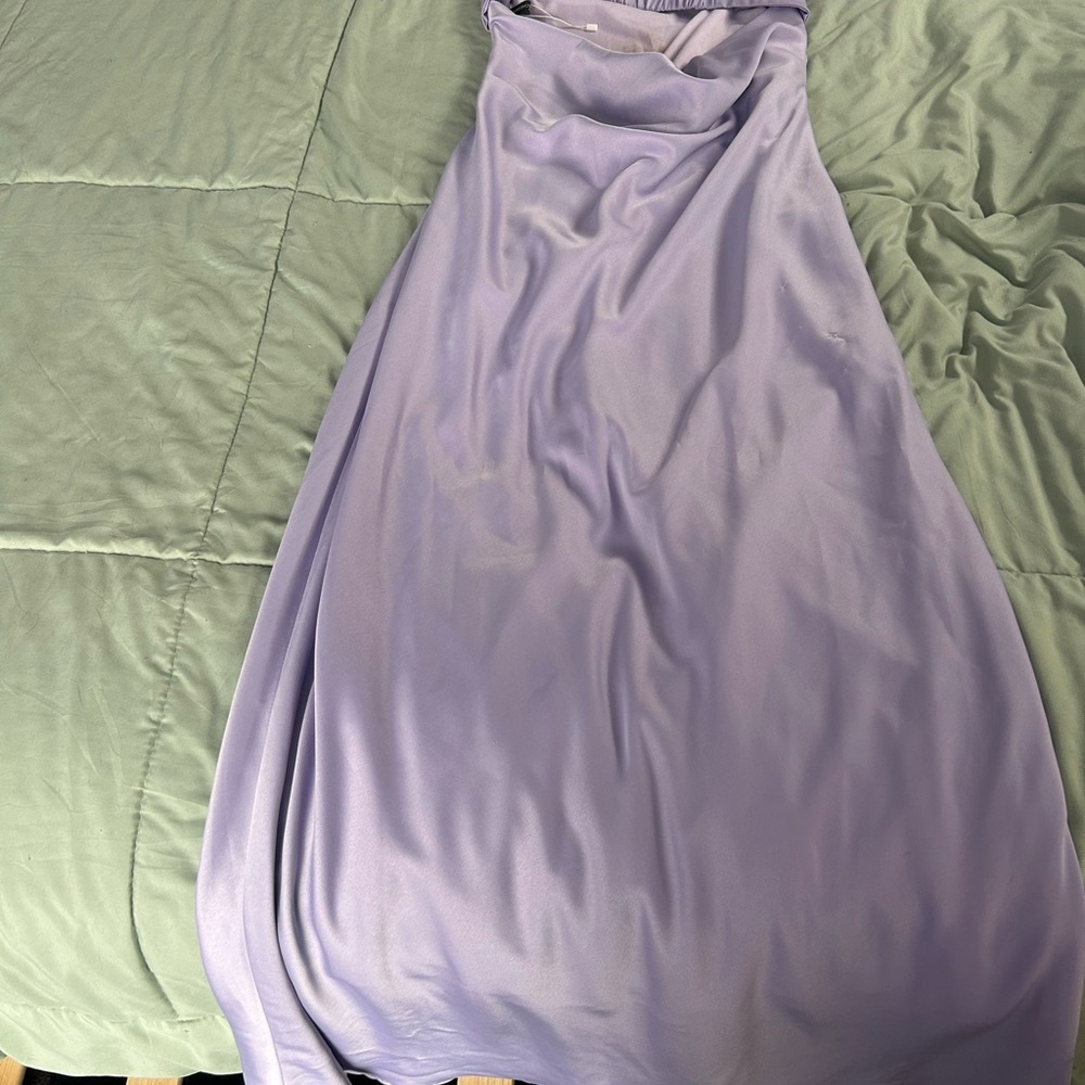 Elegant Lavender Evening Dress